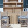 Bàn học kệ sách liền BK02
