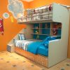 Combo giường tầng kệ sách CB09