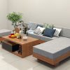 Bàn ghế sofa gỗ BG01