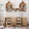 Bàn học kệ sách BK01