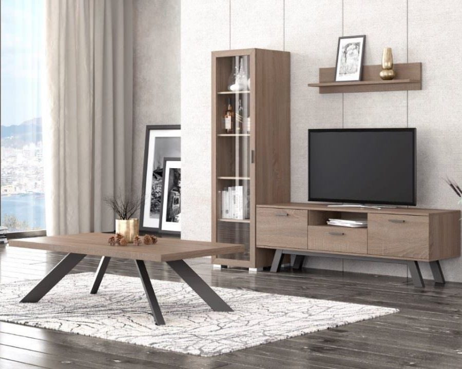 Tủ rượu kết hợp kệ TV TR02