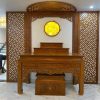 Vách trang trí trúc chỉ PT02
