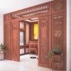 Vách trang trí trúc chỉ PT02