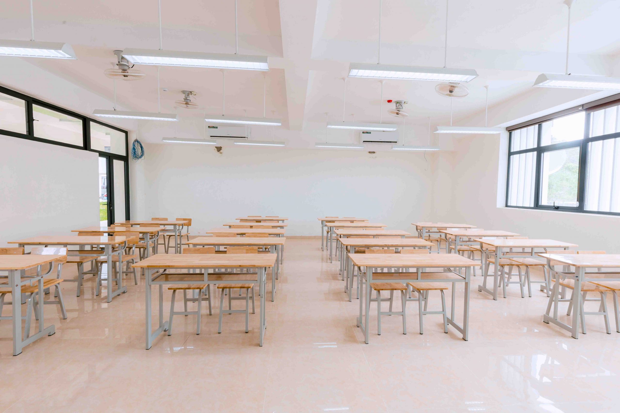 Phòng học hoàn thiện trường chuyên Lào Cai