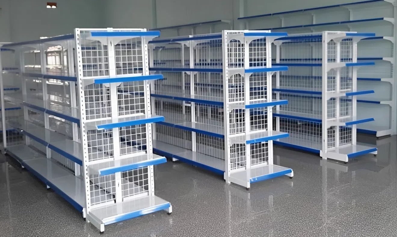 alt="Giá kệ siêu thị Nicelife – giải pháp trưng bày tối ưu cho minimart"