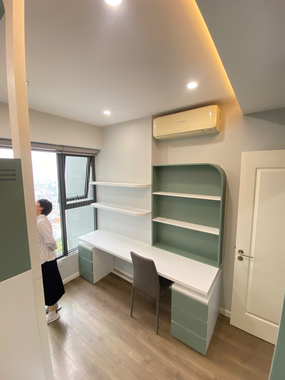 Thi công phòng ngủ cho bé theo thiết kế KTS