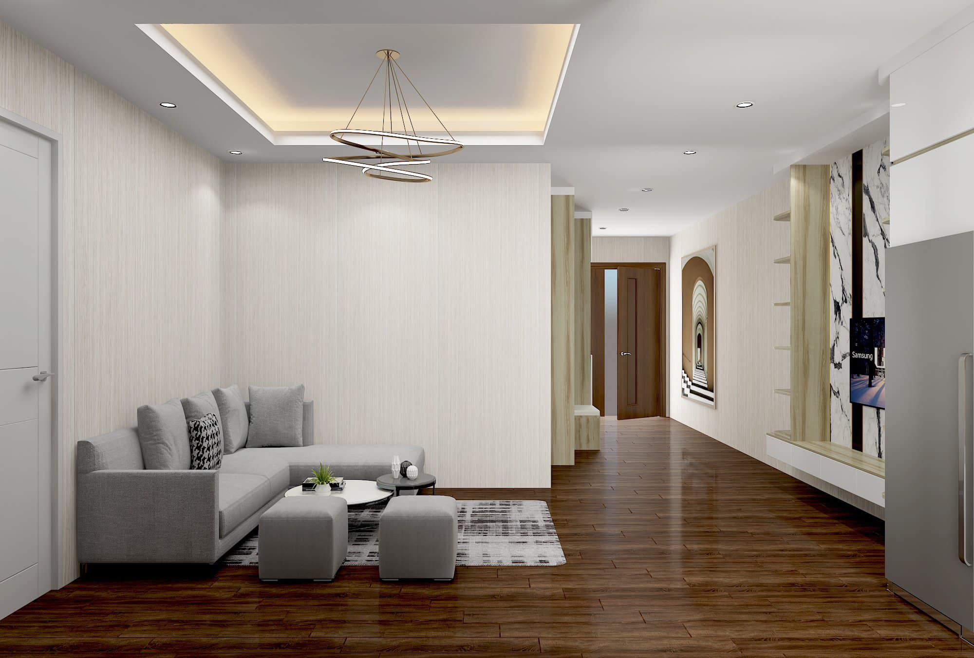 Nội thất khu vực phòng khách