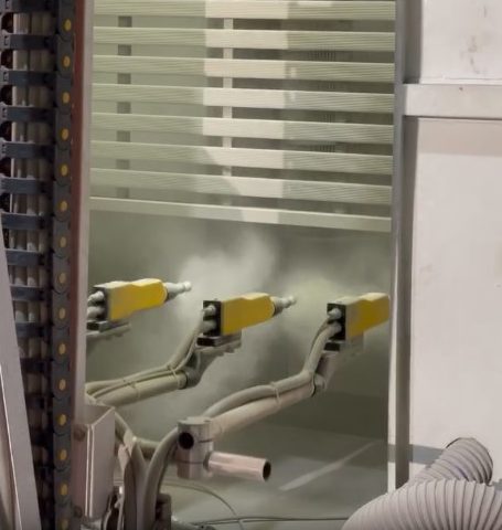 Quy trình phun sơn tích điện