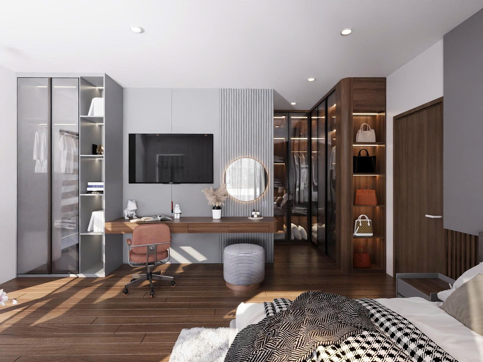 Nội thất 3D phòng ngủ 