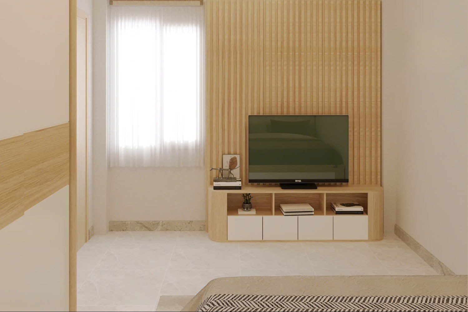 Thiết kế nội thất phòng ngủ 3D