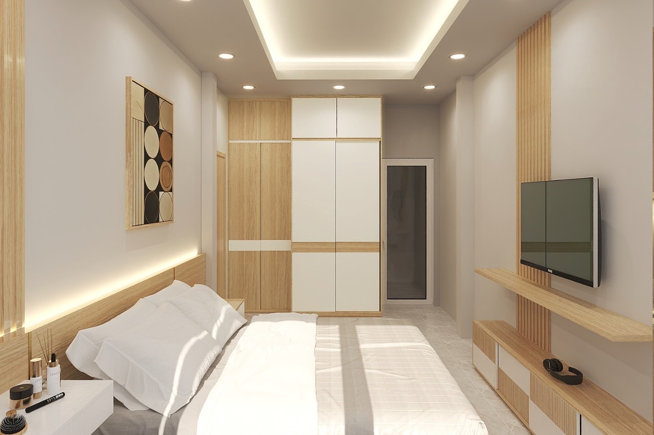 Thiết kế nội thất phòng ngủ 3D