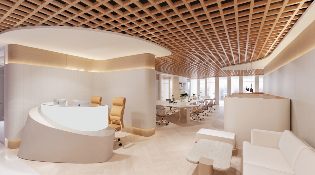 Nội thất văn phòng khu vực lễ tân