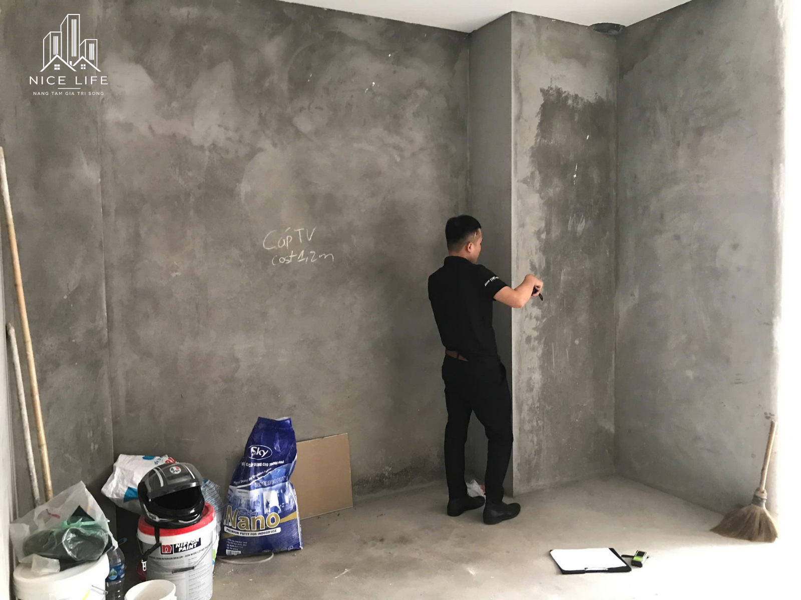 Nicelife khảo sát đo đạc tại công trình